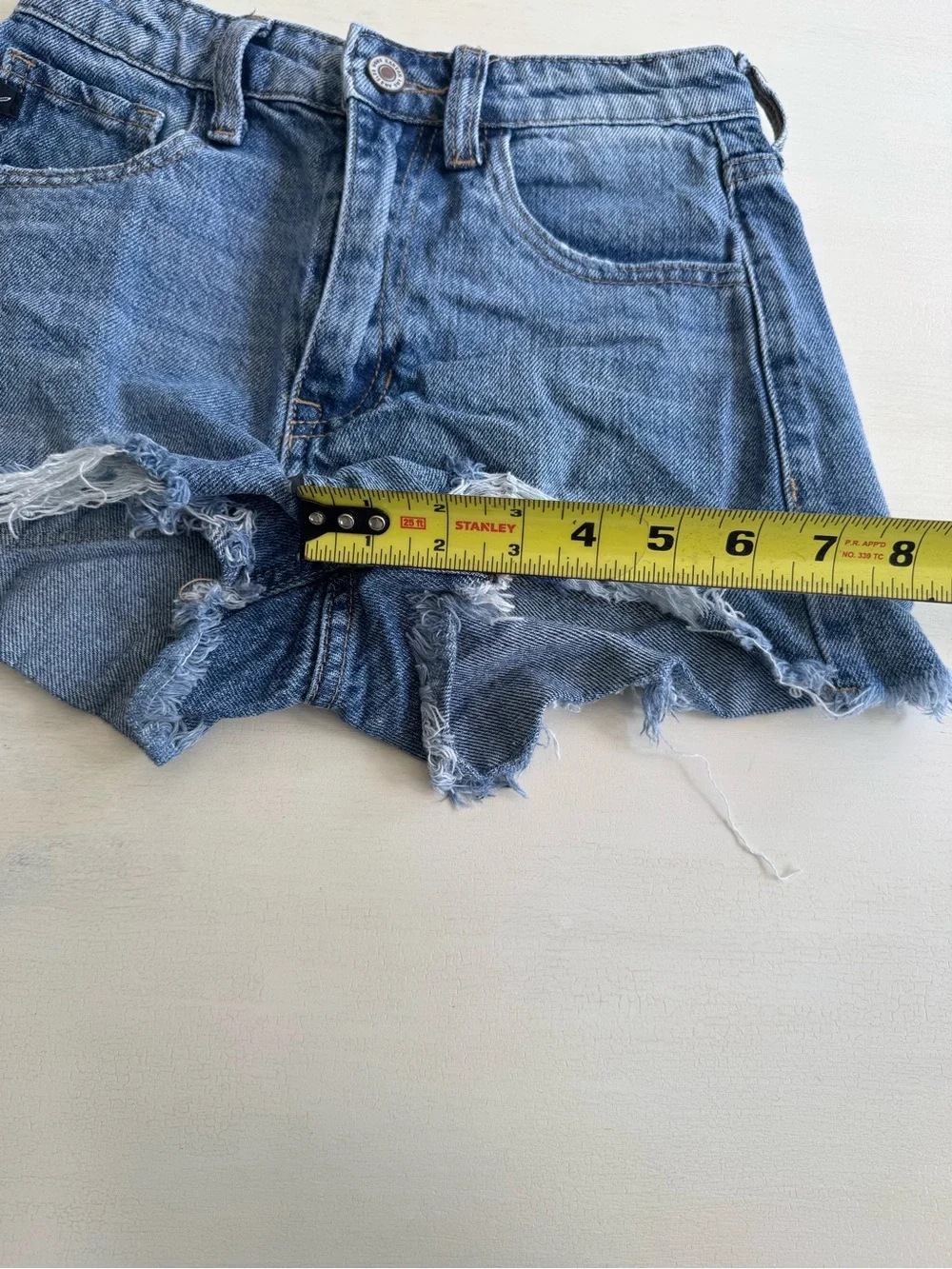 Blue Denim Shorts
